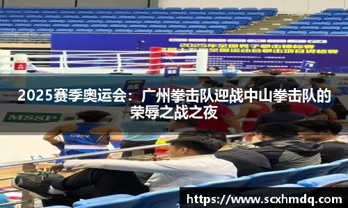 2025赛季奥运会：广州拳击队迎战中山拳击队的荣辱之战之夜